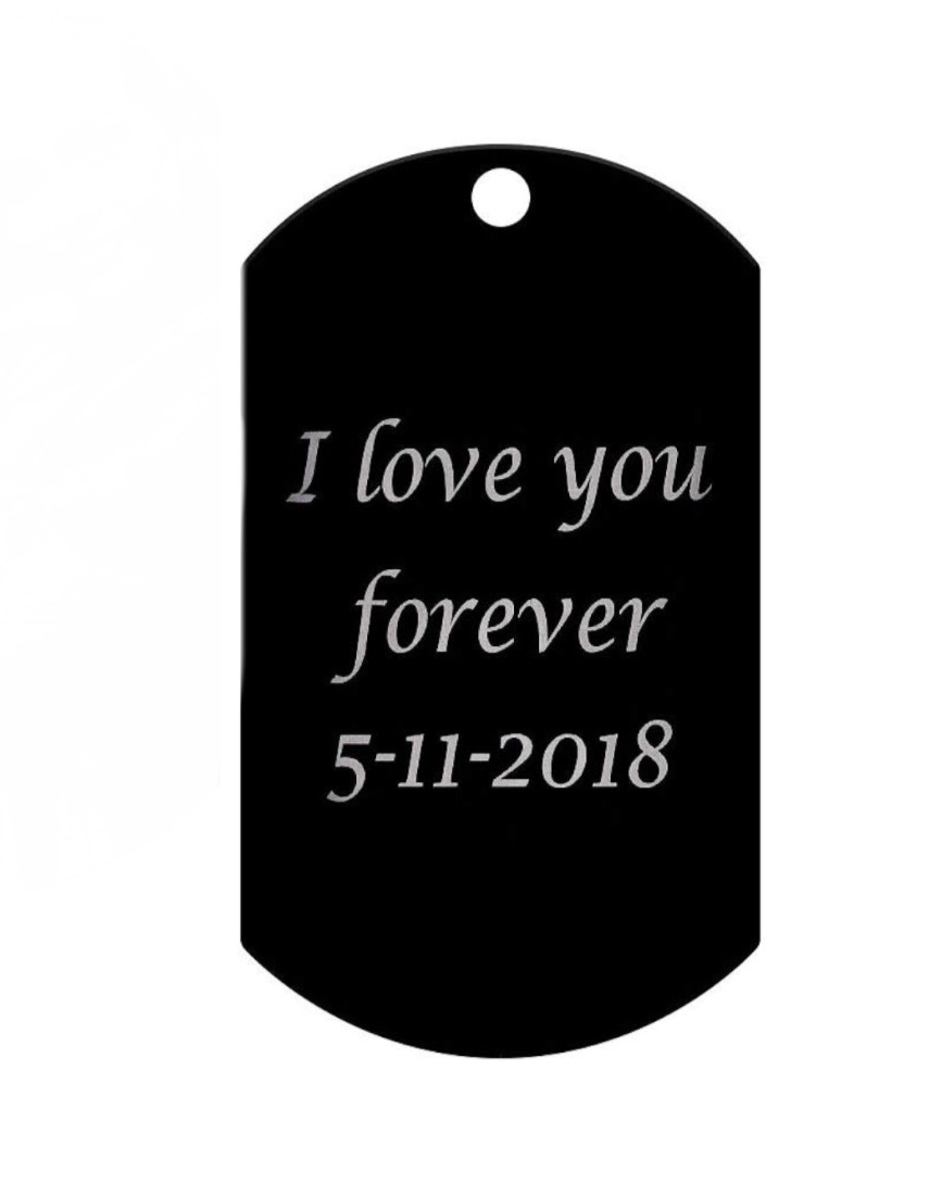 PHOTO ENGRAVED PENDANT