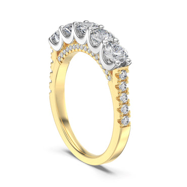 CHAMPAGNE TOAST RING