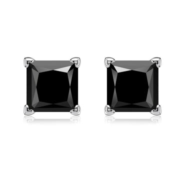 BLACK STERLING SILVER STUDS