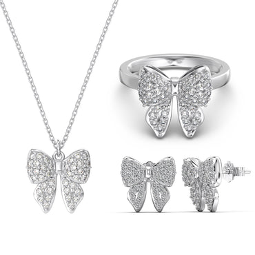 BUDDAFLY STERLING SILVER SET