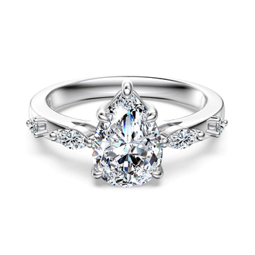 CELESTE PEAR CUT RING