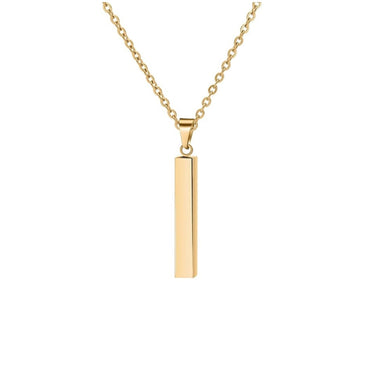 ENGRAVABLE BAR NECKLACE