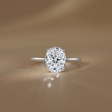 3CT MOISSANITE MARRY ME RING