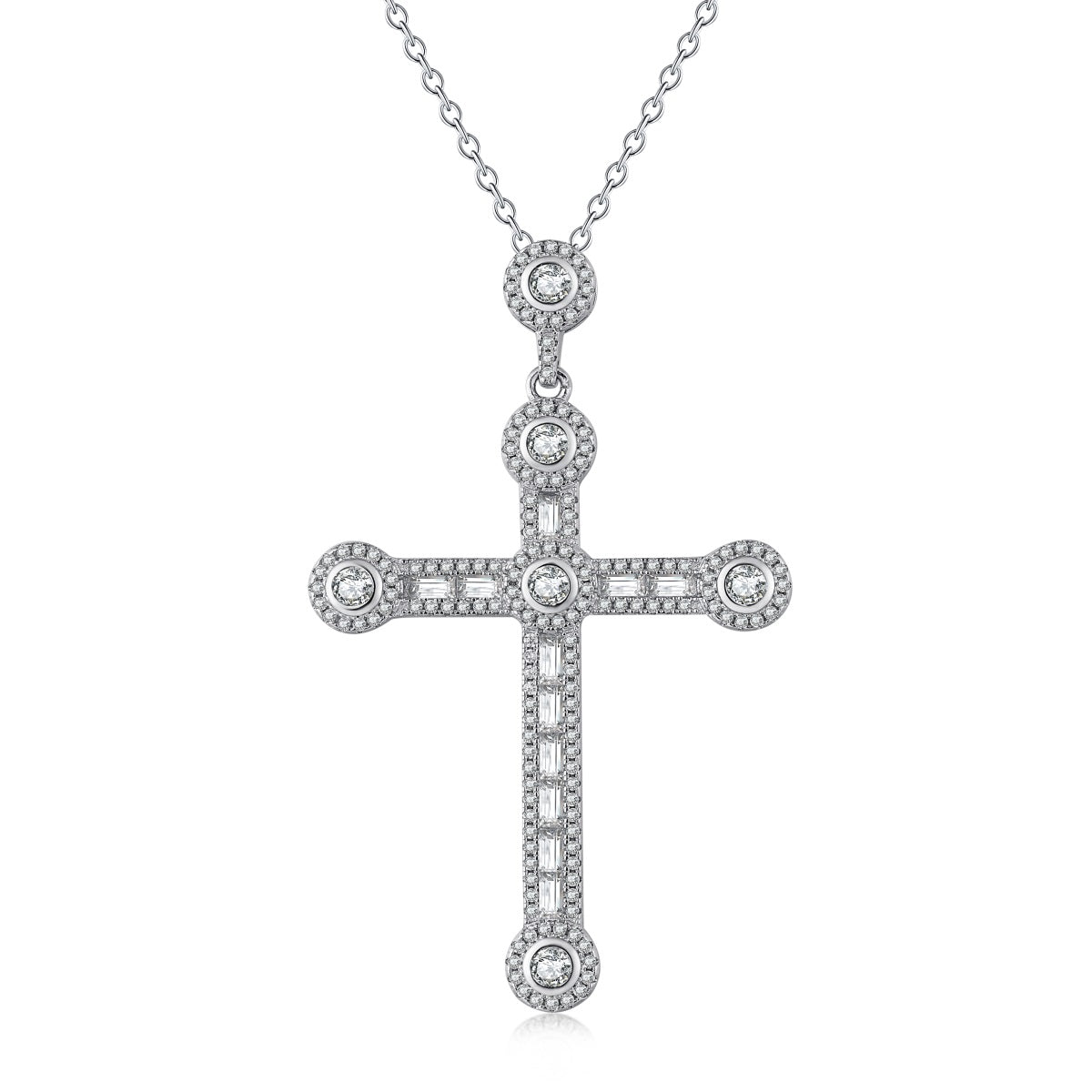 SELENE CROSS NECKLACE